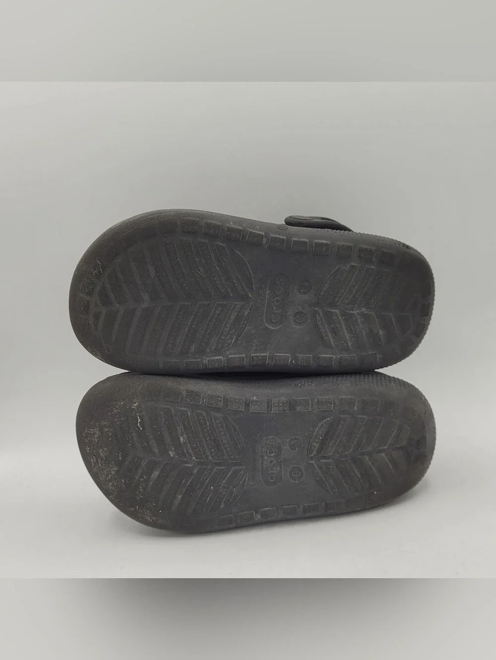 Crocs Black Platform Clogs Size 13